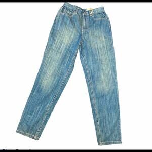 Liz Claiborne Classic Tapered Leg Mom Jean 4 Long Capsule Stretch Comfort